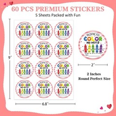 60 Delightful Valentine’s Day Stickers for Kids – Perfect Classroom Party Favors