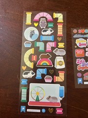 Pipsticks Pro Sticker Club Classic Pack 2 Sheets July 2021