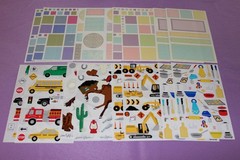 Mrs. Grossman’s LOT of 16 Sheets of Vintage 2002 Mixed Stickers! Cooking Equip