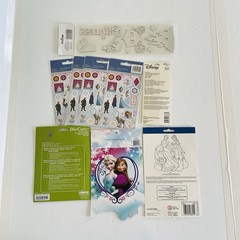 Disney Princess Cinderella Lot 8 Stickers & 1 Die Cut Sandylion Disney