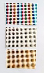 1000 Glitterati Adhesive 4 mm Sticker Gems 4 Wedding & D I Y Card in Multi/Mixed