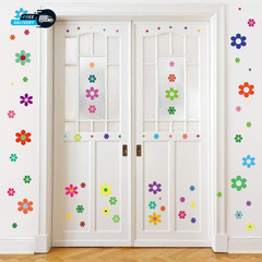 12 Sheets Daisy Stickers 96 Pcs Retro Hippie Flower Car Decals Self Adhesive
