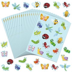 Frienda 480 Pcs Spring Insect each piece is approx. 1 x 1 inch, Multi