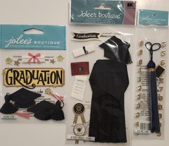 JOLEE’S BOUTIQUE Lot Of 6 packs Scrapbooking Stickers GRADUATION