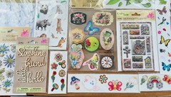 469+ Hobby Lot DIY Scrapbooking Stickers Great Variety of Supplies Lots Themes