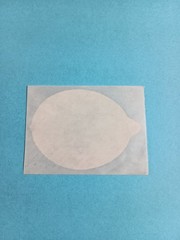 Vintage 80’s 3M matte lemon scratch ‘n sniff sticker module