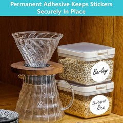 3″ White Round Circle Dots Stickers Labels with Perforation – 500 PCS Roll