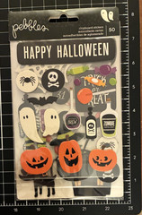 Pebbles by American Crafts HALLOWEEN Stickers, Enamel Dots, Labels or Chipboard