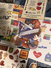 HUGE Bulk Scrapbooking Embellishments, Letters and Stickers Lot 100+ Items