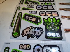 Lot Of OCB & Raw Stickers (29)