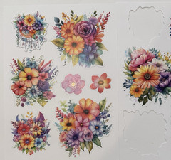 Paper Rose Scrapbooking LOT 12 x 12 Paper & Die Cuts