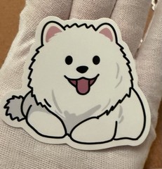 Vinyl Dog Lovers Stickers 2 Matte & 7 High Gloss 9 Pieces Total Small -Medium Sz