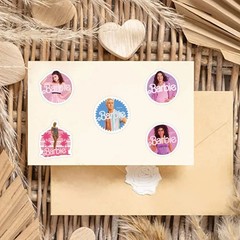 50pcs Barbie, The Movie Vinyl Stickers – Laptop, Water-Bottle, Phone, Bike