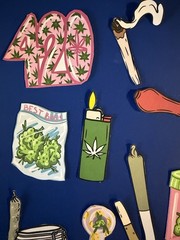 43 Pcs 420 themed junk journal/scrapbooking kit