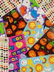 Vintage Sandylion Sticker Sheets: Valentine’s, Halloween, Disney+, You Choose!