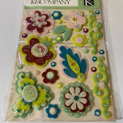 Jolee’s Boutique K&Company Recollections Fairies Spring Scrapbook Stickers