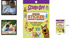 Creative Fun with Scooby Doo 4″ x 6″ Stickers & Coloring Pad – 100+ Stickers