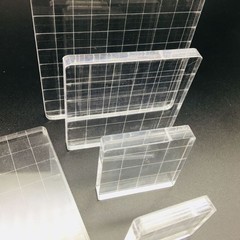 7pcs High Transparency Acrylic Block DIY Seal Stamp Scrapbooking Album