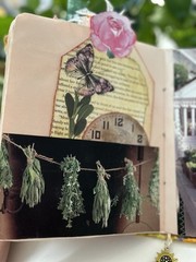 Colorful Soft Cover Junk Journal Full of Decorative Ephemera