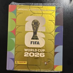 Panini FIFA World Cup 2026 Premium Gold Hardcover Album LATAM EXCLUSIVE G1N