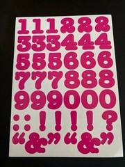 Creative Memories ABC/123 Stickers Alphabet Number Scrapbooking Craft Letters