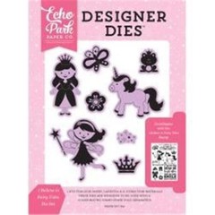 Echo Park Designer Dies I BELIEVE IN FAIRY TALES Steel Dies Scrapbooking