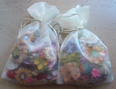 Mixed Lot 7 Packs Flower Floral Embellishments Prima Recollections Little Birdie