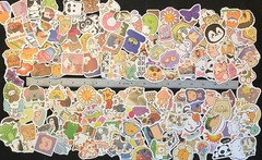 💣 LOT OF 50 RANDOM STICKER BOMB lots of styles Decals assorted decorations