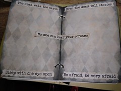 Gothic Vintage Haunted House Junk Journal Scrapbook USA Seller