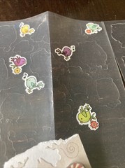 Various Spring Stickers Flowers Birds Dragonfly Easter