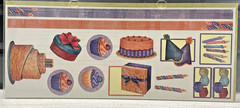 Creative Memories Birthday Cottage Jumbo Great Lengths Sticker Pack BNIP 2006