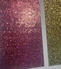Vintage 80s Stickers Shimmer Glitter Nail Stickers Includes Pink, Gold, Silver