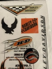 2007 EK Success Harley Davidson Scrapbook Flat Stickers Motorcycle