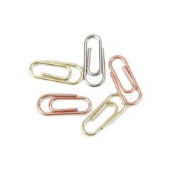 Creative Impressions MINI METAL PAPER CLIPS – 3 colours – 25/Pkg