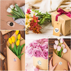 Thank You Small Stickers Rolls, 2500Pcs 1 Inch Thank You for Supporting My Small