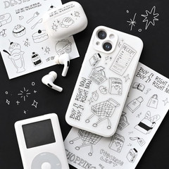 Little Doodle Theme Sticker Set of 6