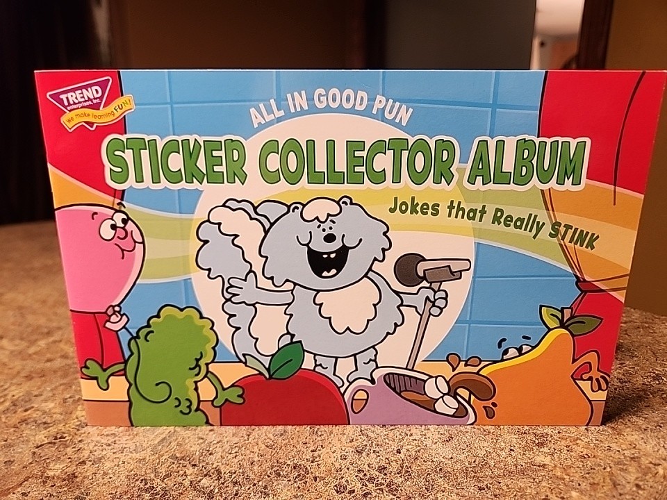 BRAND NEW Trend Enterprises All In Good Fun Sticker Book Album RARE!