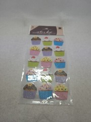 Lot of Sticko Stickers – 4 Packs – Butterfly Foil, Baby, Cupcakes, Valentines