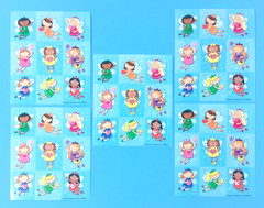 Carson Dellosa Faries Mini Sticker Sheets Lot Of 5