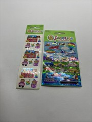 Sandylion Prismatic Transportation Stickers Cars, Planes, Boats & Toys