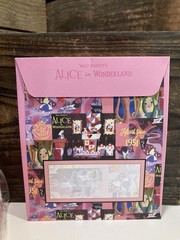 Disney Alice in Wonderland Japan Stickers Notecards & Envelopes Set New