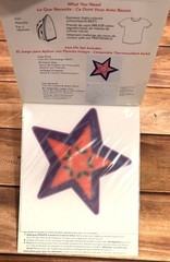 JOLEES JEWELED ACCENTS 56-40071 STAR LIGHT CRYSTAL & METAL IRON ON SWAROVSKI