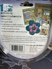 Earth’s Palette Creative Embellishment Hot Off The Press 102 Pieces HOTP 7258 TX