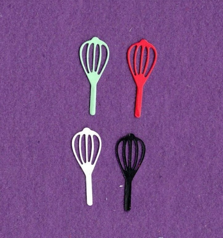 Baking # 2 WHISK cooking die cuts scrapbook cards