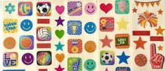 School Stickers Graduation boy girl sports yearbook classroom field day rewards