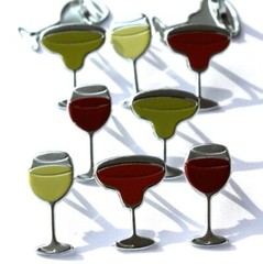 COCKTAIL SCRAPBOOKING DECORATIVE BRADS EYELET OUTLET 8 PCS
