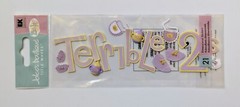 RARE Jolee’s Terrible 2’s Two’s Baby Toddler Kids Scrapbooking Title Stickers