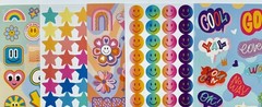 10 Pack Mixed Retro Vinyl Glossy Stickers, NOSTALGIC Throwback y2k 90s 80s Lot