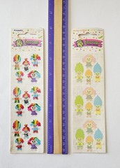 Vtg Sandylion Trolls Stickers NIP 1990 Prismatic Mother Of Pearl MOP