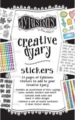 RGRDYE.56676 Dylusions Creative Dyary Sticker Dylusions Creative Dyary Stckr
